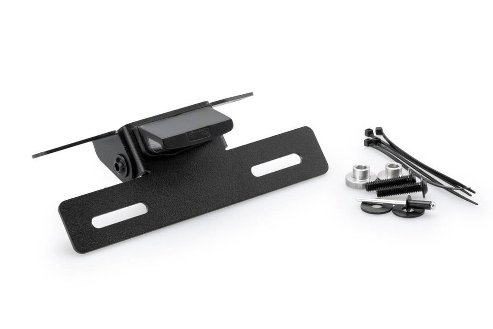 PUIG 6993N Kennzeichenhalters passend fuer YAMAHA X-MAX 250 Schwarz
