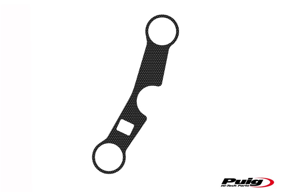 PUIG 7400U Naked Yoke Protector passend fuer SUZUKI SV650S Grau