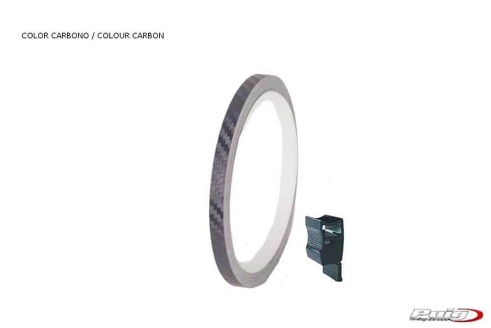 PUIG 4542C Felgenstreifen passend fuer HONDA NT650V DEAUVILLE Carbon look