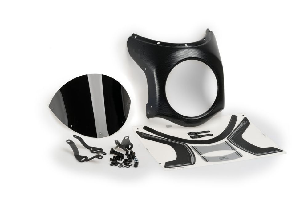 PUIG 9515N Retro-Verkleidungscheibe passend fuer HONDA CB1100 Schwarz