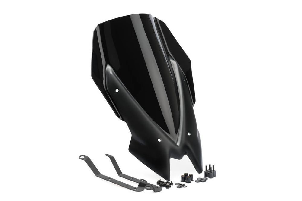 PUIG 3865N New Generation Touring passend fuer KAWASAKI Z650 Schwarz