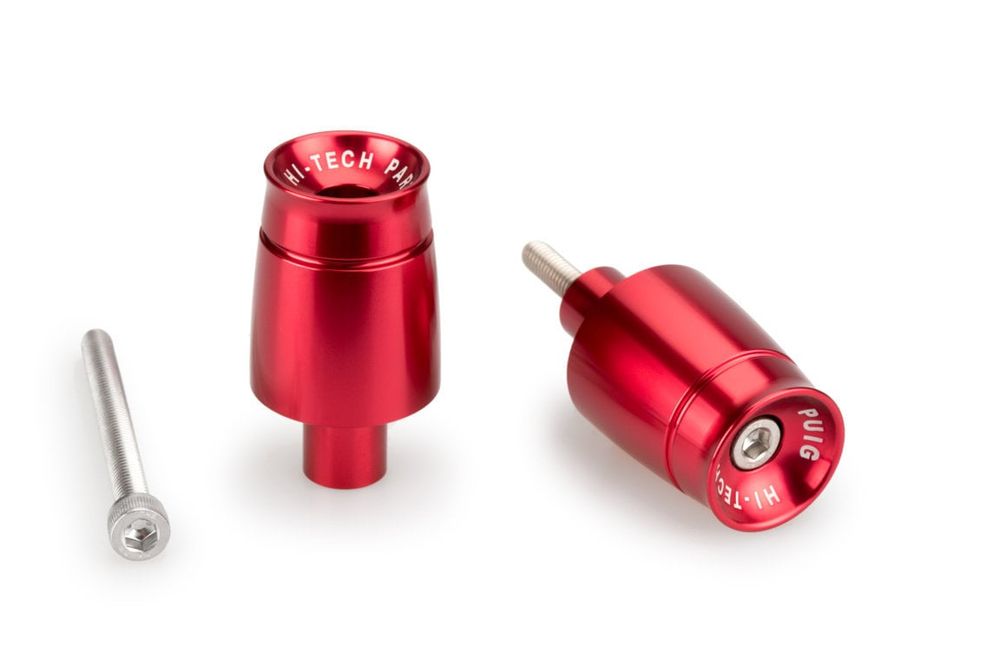 PUIG 21031R Lenkerenden Sport passend fuer KAWASAKI NINJA 650 Rot