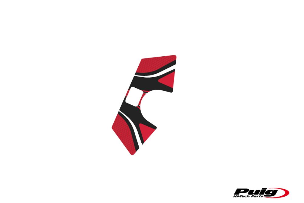 PUIG 9073R Radikal Yoke Protector passend fuer HONDA CBR500R Rot