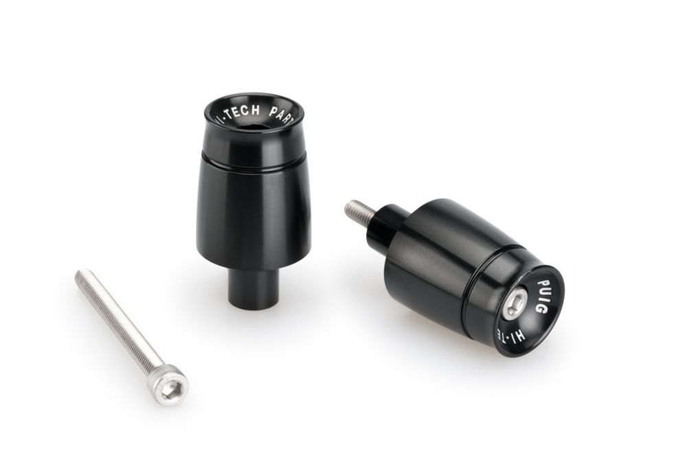 PUIG 21031N Lenkerenden Sport passend fuer KAWASAKI NINJA 650 Schwarz