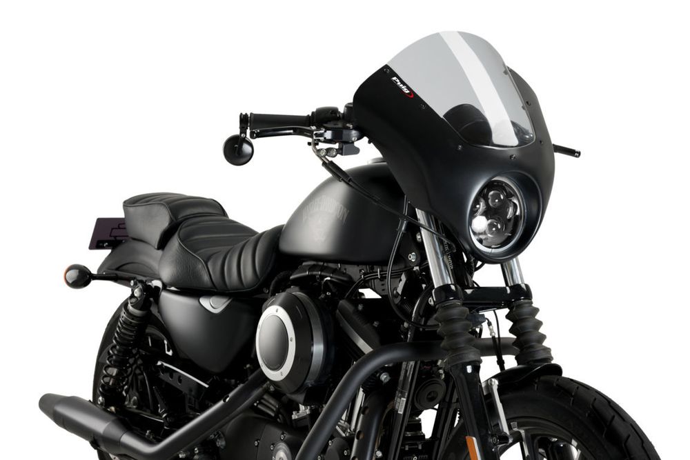 PUIG 21097H Dark Night passend fuer HARLEY DAVIDSON SPORTSTER 883 IRON XL883N Getönt