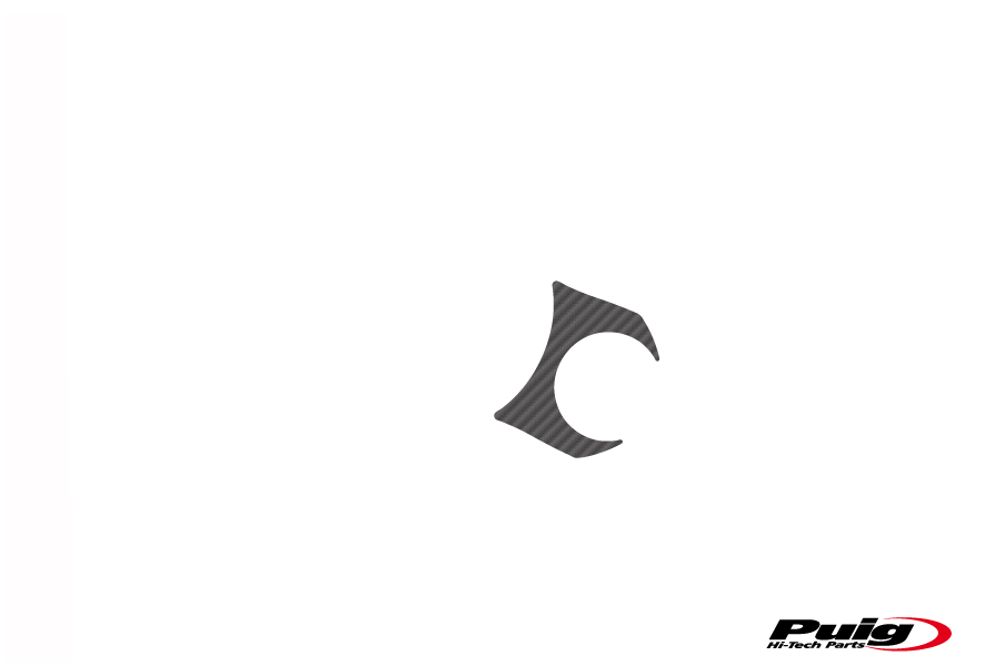 PUIG 6231C Yoke Protector Xtreme passend fuer SUZUKI DL650 V-STROM Carbon look