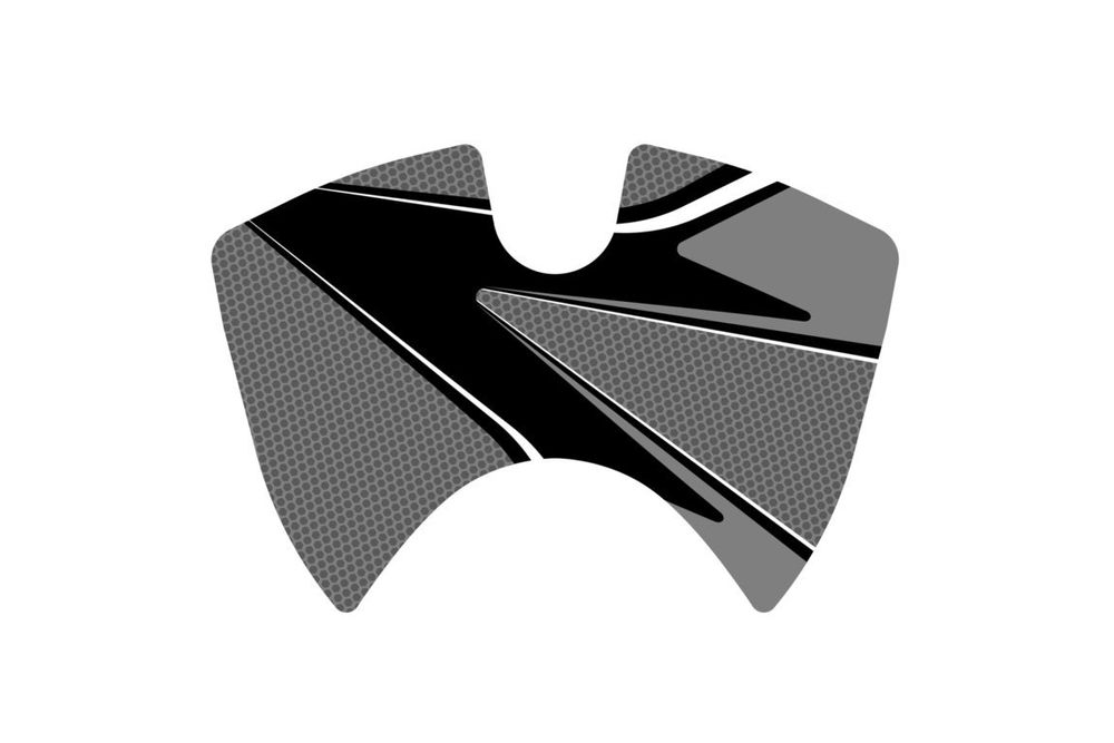 PUIG 3650U Radikal Yoke Protector passend fuer SUZUKI GSX-S1000 KATANA Grau