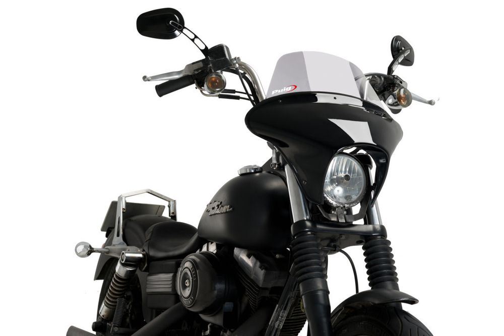 PUIG 21050H Touring Batwing SML passend fuer HARLEY DAVIDSON DYNA STREET BOB FXDB-I Getönt