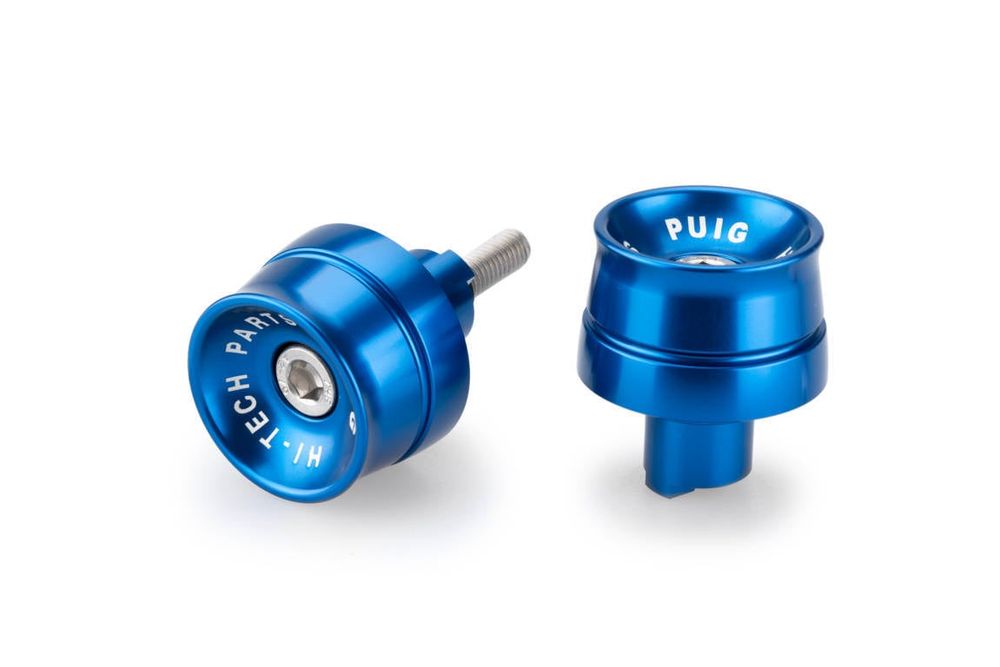 PUIG 21002A Lenkerenden Speed passend fuer KAWASAKI Z650 Blau