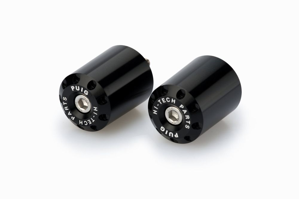 PUIG 20373N Lenkerenden Lang passend fuer HONDA FORZA 125 Schwarz