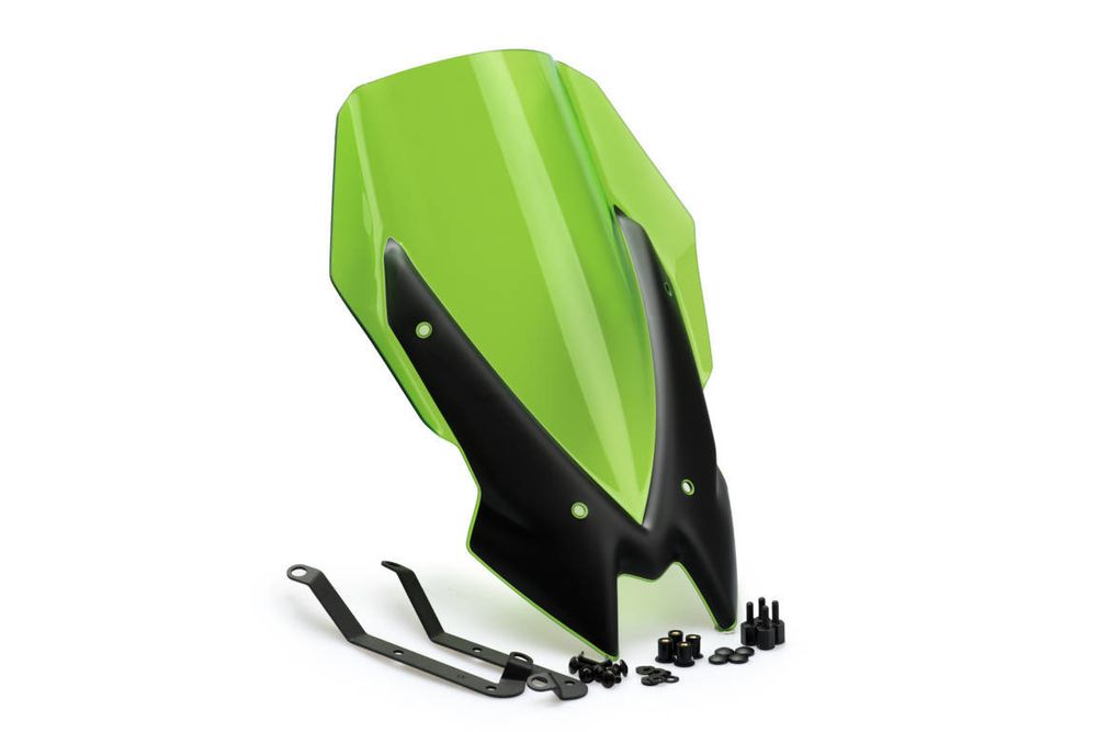 PUIG 3865V New Generation Touring passend fuer KAWASAKI Z650 Grün
