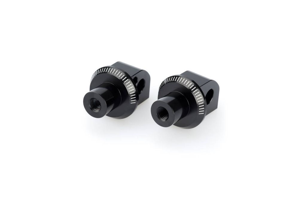 PUIG 6458N Vintage Fußrasten passend fuer YAMAHA YZF-R1 Schwarz