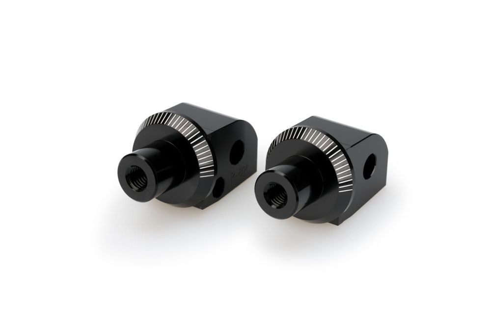 PUIG 20884N Vintage Fußrasten passend fuer SUZUKI GSX-R1300 HAYABUSA Schwarz