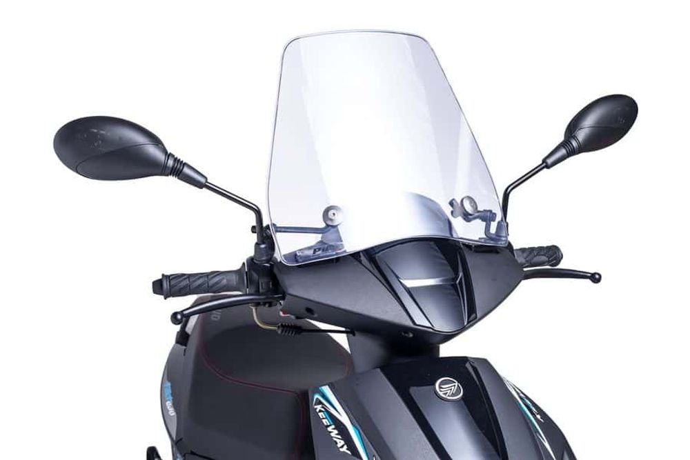PUIG 8104W Rollerscheibe Urban passend fuer KEEWAY FACT 50 EVO Transparent