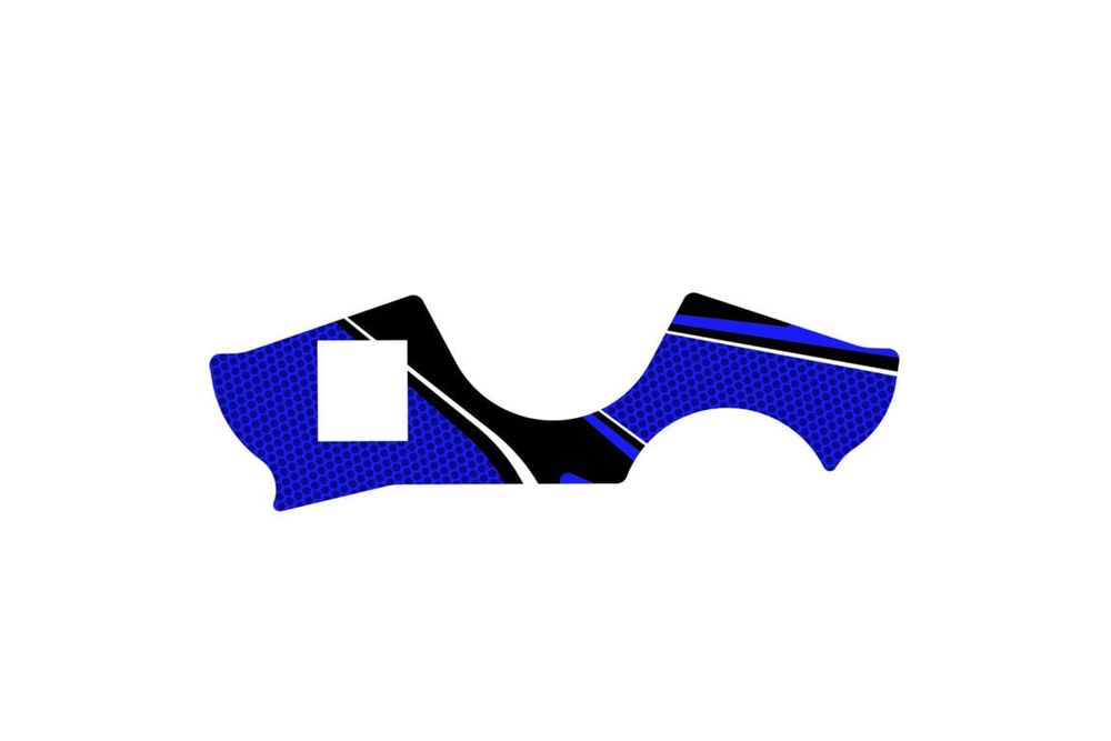 PUIG 6905A Radikal Yoke Protector passend fuer SUZUKI INAZUMA Blau