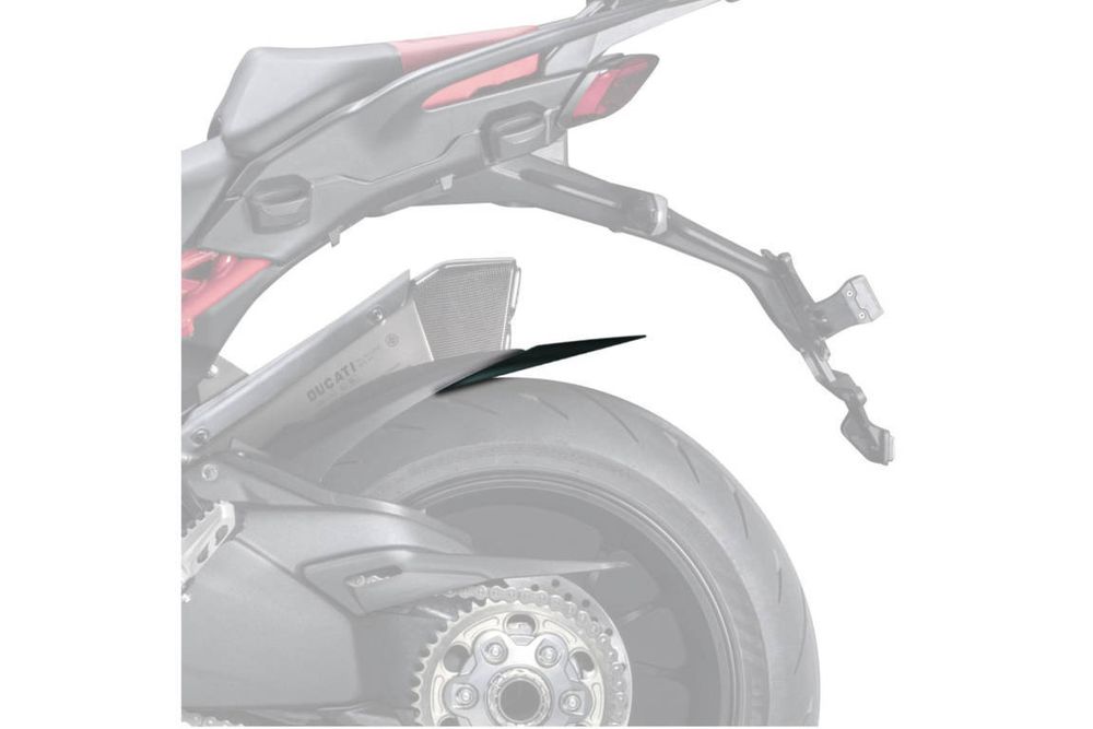 PUIG 21851J Kotflügelverlängerung passend fuer DUCATI MULTISTRADA V4 PIKES PEAK Mattschwarz