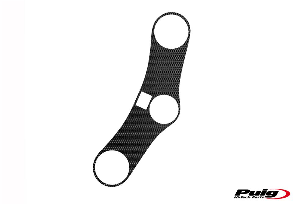 PUIG 7439U Naked Yoke Protector passend fuer HONDA CBR600RR Grau