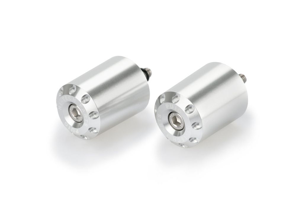 PUIG 20371P Lenkerenden Lang passend fuer VESPA GTS 300 Silber