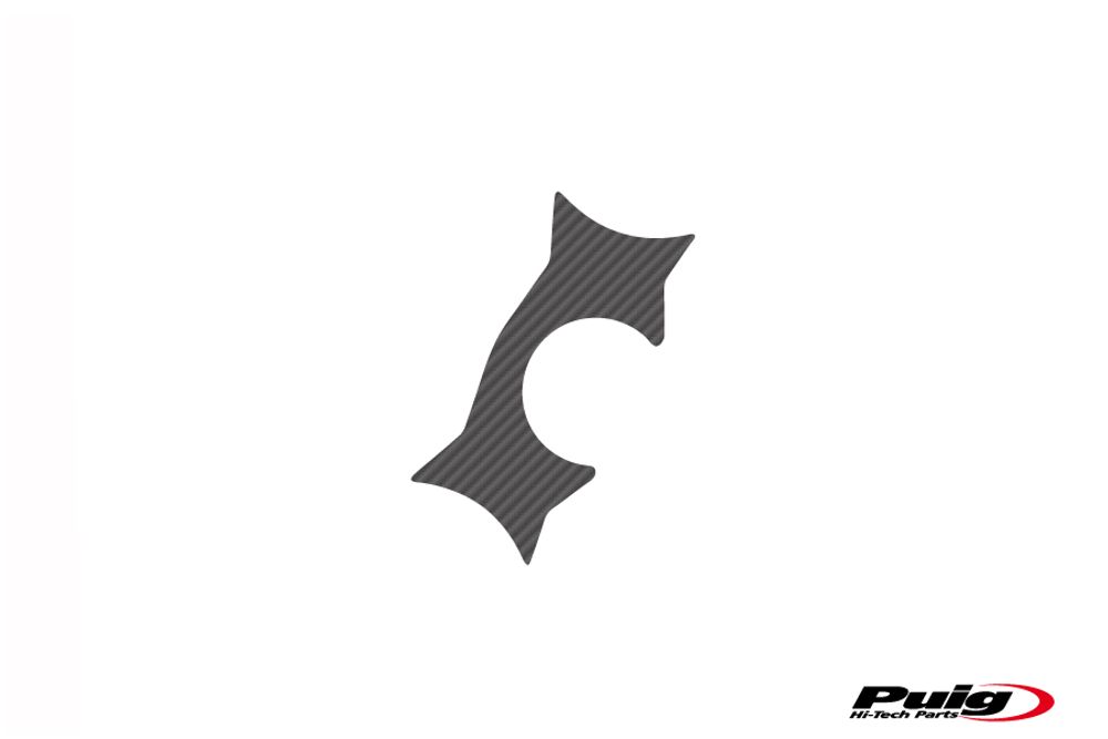 PUIG 4570C Yoke Protector Xtreme passend fuer KAWASAKI ZZR1400 Carbon look