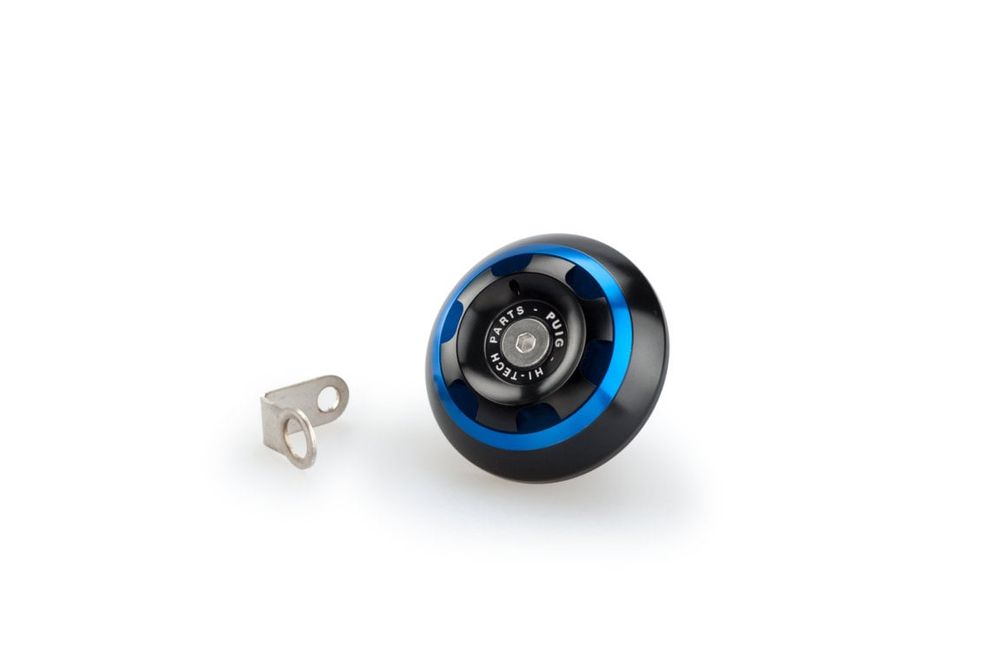 PUIG 20338A Motorölablassschraube TRACK passend fuer TRIUMPH STREET TWIN Blau