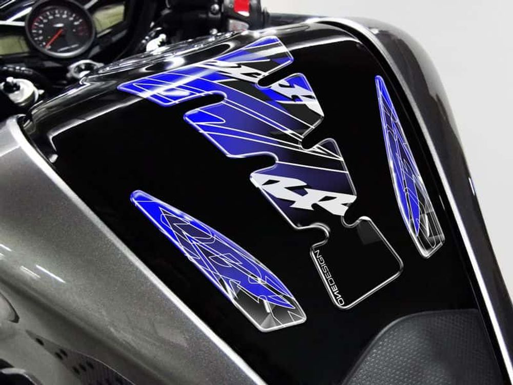 PUIG 4784A Wings Tankprotektor passend fuer HONDA CBR1000F Blau