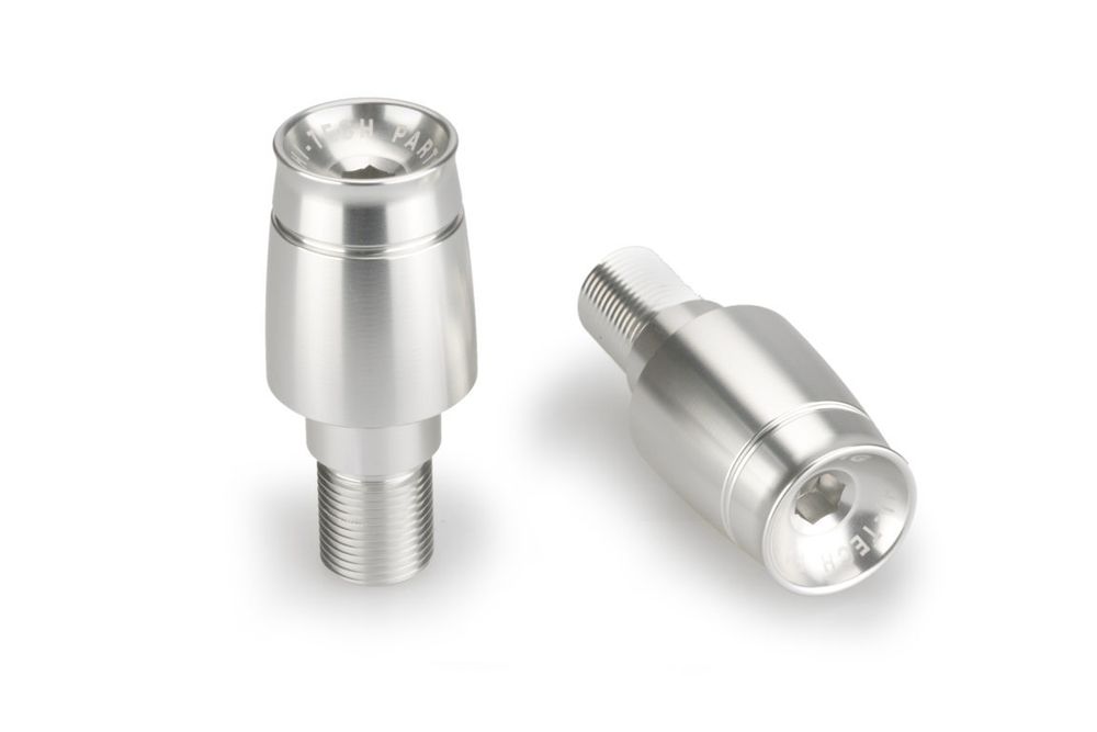 PUIG 21291P Lenkerenden Sport passend fuer YAMAHA T-MAX 560 TECH MAX Silber