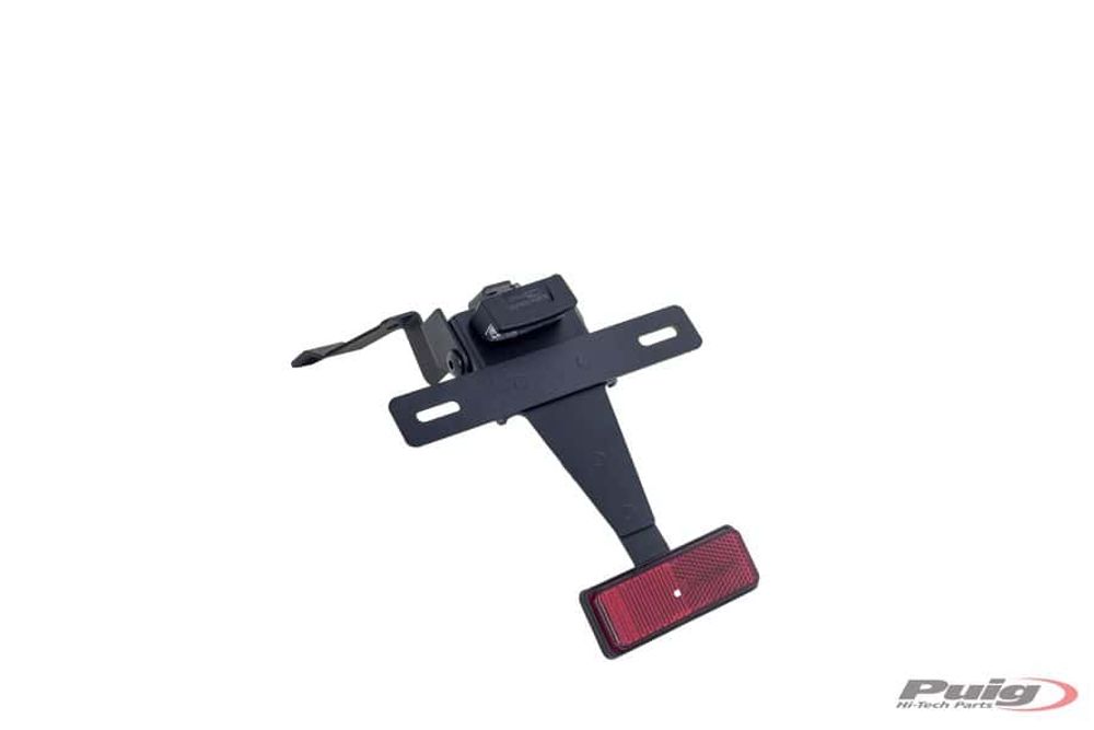 PUIG 5733N Kennzeichenhalters passend fuer SUZUKI GSX-R600 Schwarz
