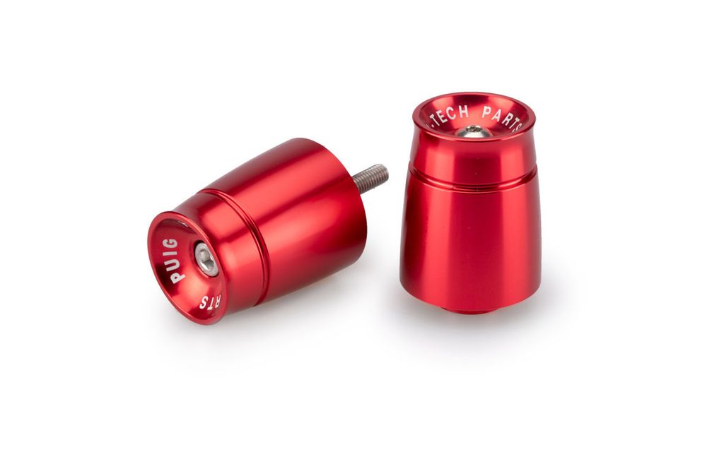 PUIG 21375R Lenkerenden Sport passend fuer APRILIA RS 660 Rot