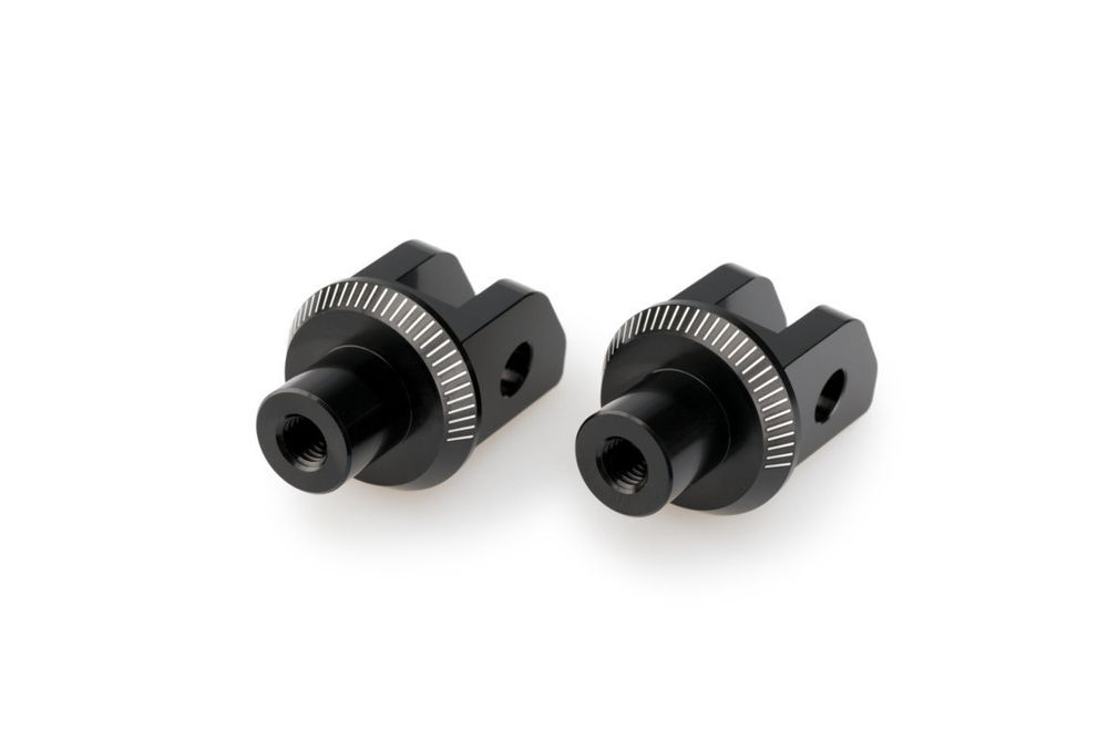 PUIG 20996N Vintage Fußrasten passend fuer HARLEY DAVIDSON PAN AMERICA RA1250 Schwarz