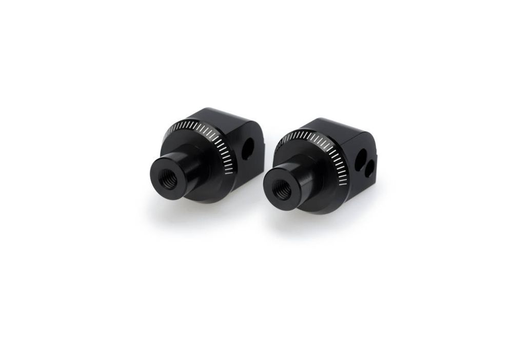 PUIG 7203N Adapter Fußrasten passend fuer BMW S1000R Schwarz