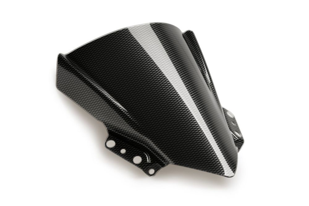 PUIG 3539C Z-Racing Scheibe passend fuer KAWASAKI NINJA 125 Carbon look