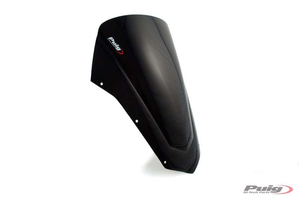PUIG 4366N Racingscheibe passend fuer YAMAHA FZ6 FAZER S2 Schwarz
