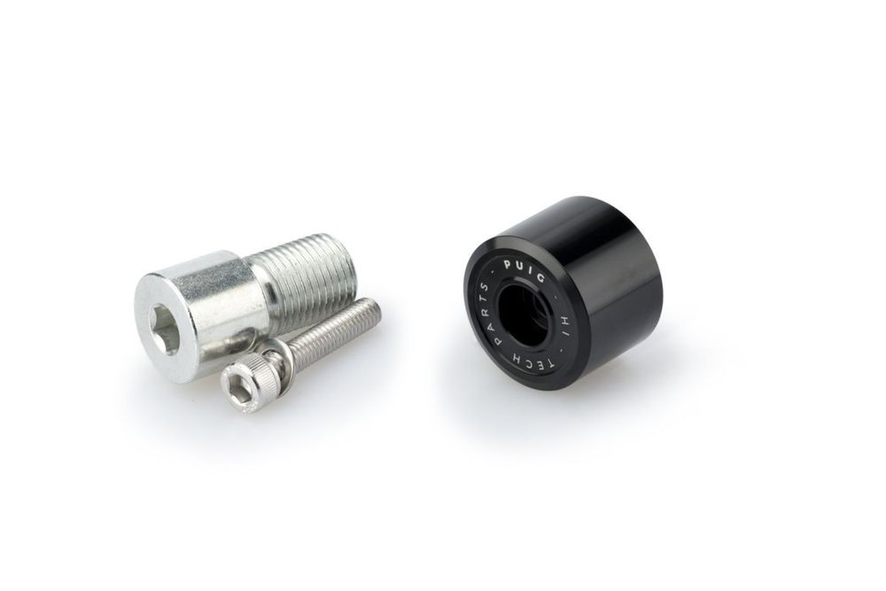 PUIG 3771N Endstück Für Das Linke Lenkerende passend fuer YAMAHA XJR1300 Schwarz