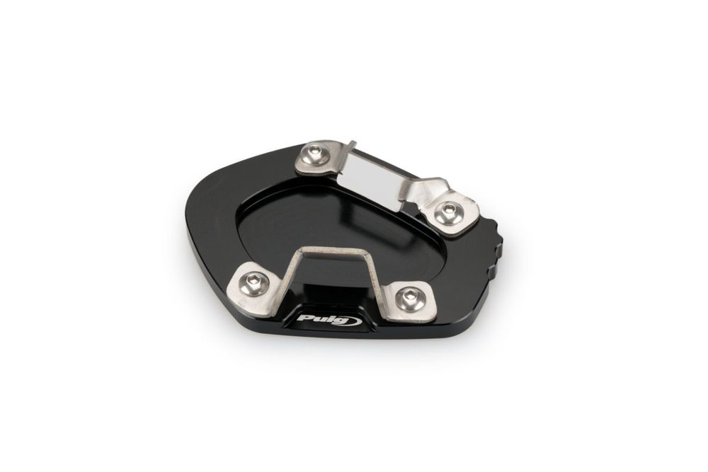 PUIG 21280N Fusstandverbreiterung mit Standardaufhängung passend fuer TRIUMPH TIGER 1200 GT Schwarz