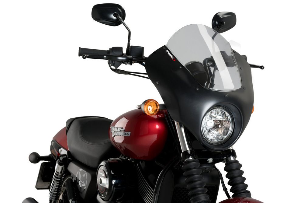 PUIG 21099H Dark Night passend fuer HARLEY DAVIDSON STREET 750 XG750 Getönt