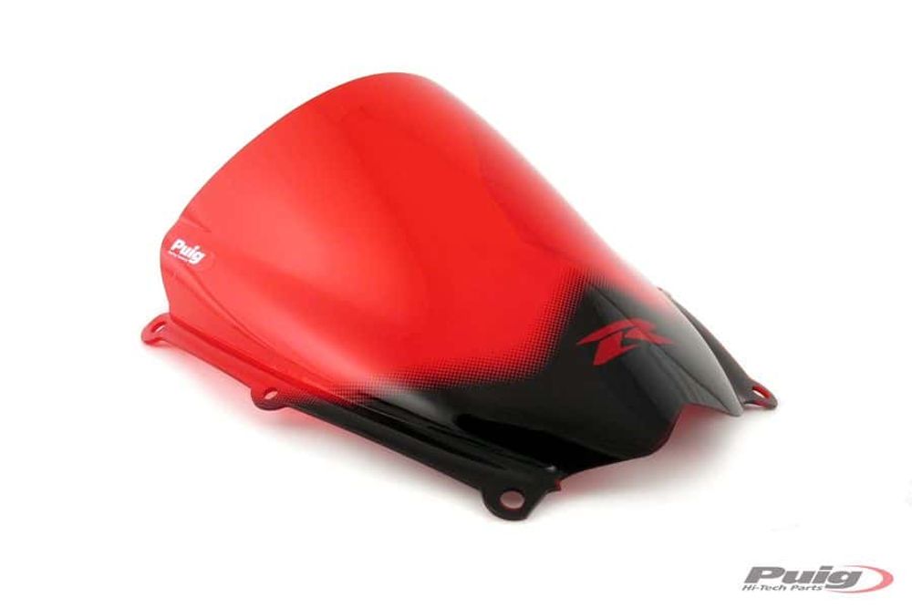 PUIG 4363R Z-Racing Scheibe passend fuer SUZUKI GSX-R1000 Rot