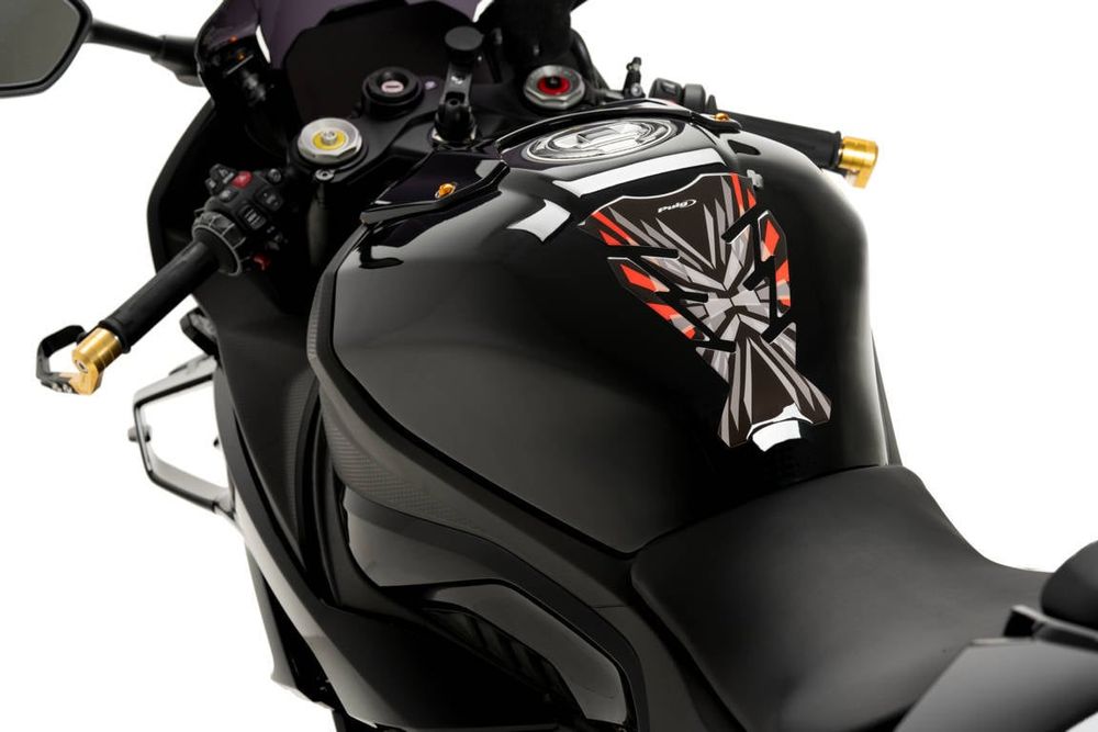 PUIG 21752R Challenge Tankschutz passend fuer HONDA NT650V DEAUVILLE Rot