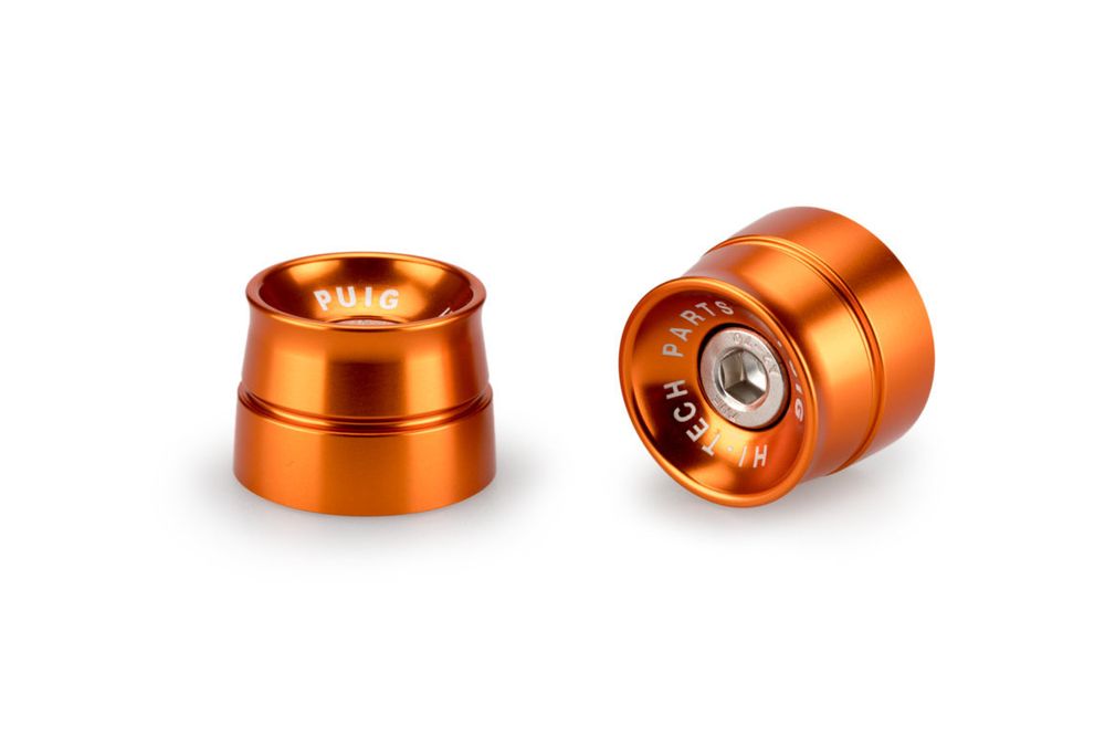 PUIG 21013T Lenkerenden Speed passend fuer KAWASAKI Z750 Orange