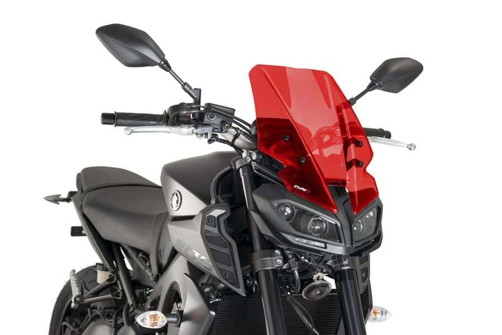 PUIG 9377R New Generation Touring passend fuer YAMAHA MT-09 Rot