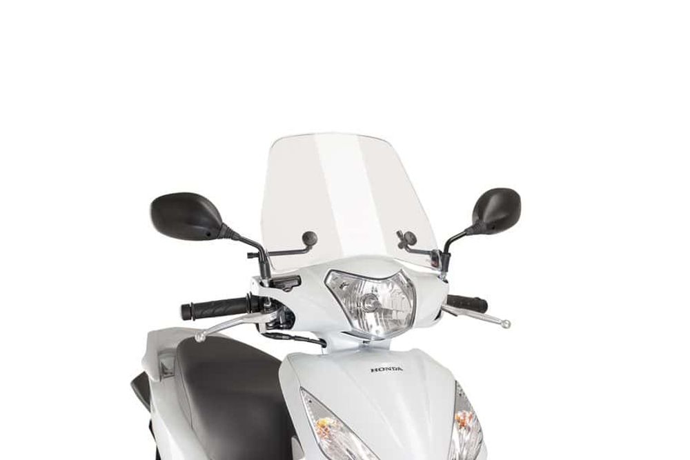 PUIG 9340W Rollerscheibe Trafic passend fuer HONDA VISION 110 E4 Transparent