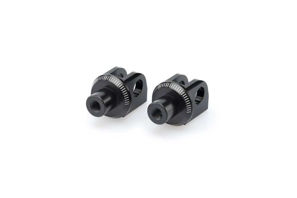 PUIG 6450N Vintage Fußrasten passend fuer KAWASAKI Z750 Schwarz