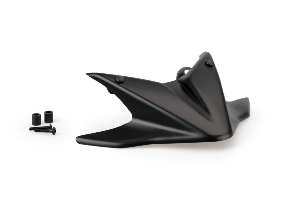 PUIG 3837J Vorkotflügel Erweiterung passend fuer YAMAHA TRACER 9 Mattschwarz