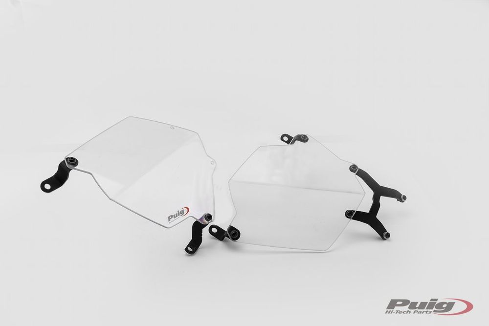 PUIG 8124W Scheinwerferschutz passend fuer TRIUMPH TIGER 800 Transparent