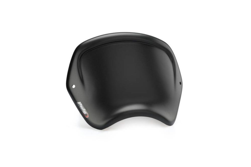 Puig 1351J Frontplatte Kompatibel/Ersatz für HARLEY DAVIDSON SPORTSTER 883 IRON XL883N Mattschwarz