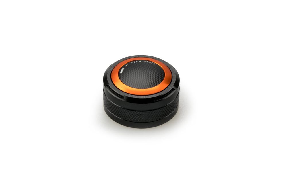 PUIG 20533T Kupplungsflüssigkeitsbehälterdeckel passend fuer KAWASAKI NINJA H2 SX Orange
