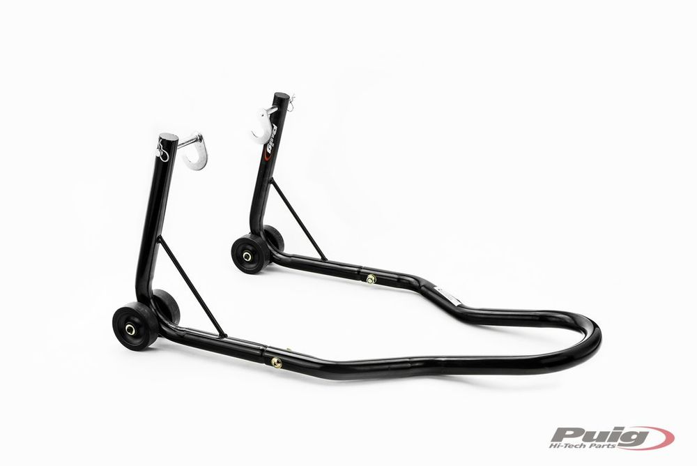 PUIG 4322N Motorradständer hinten passend fuer HONDA NT650V DEAUVILLE Schwarz