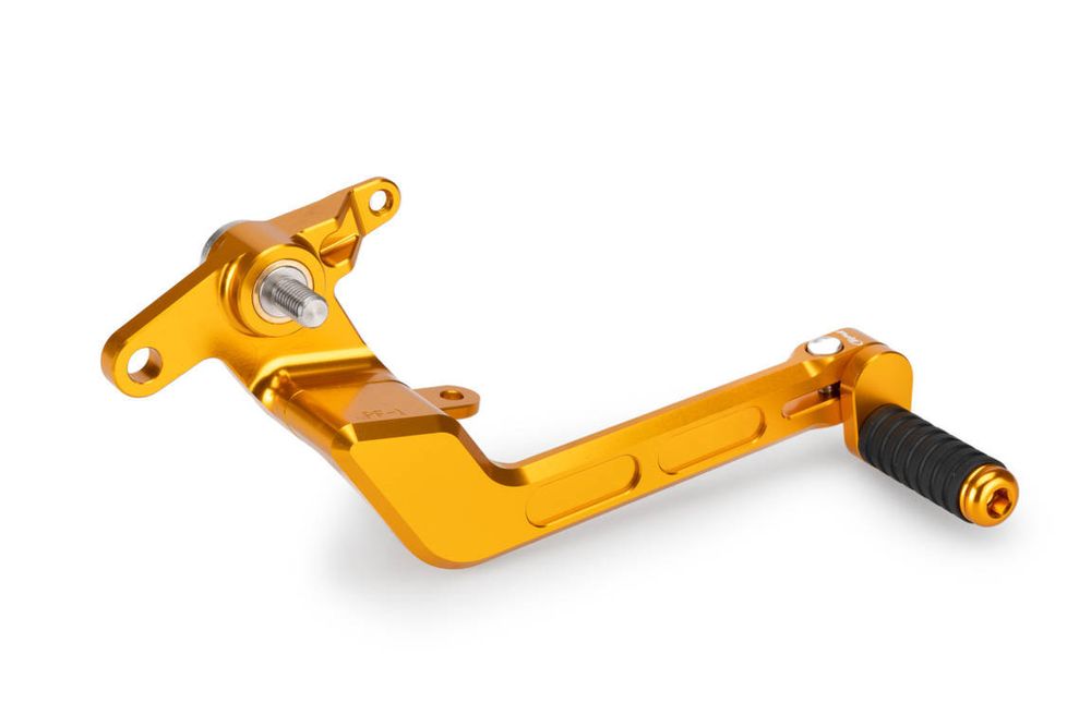 PUIG 21470O Verstellbares Bremsfusspedal passend fuer YAMAHA MT-09 Gold