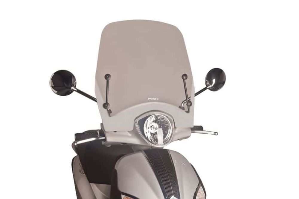 PUIG 5850W Rollerscheibe T.S. passend fuer PIAGGIO LIBERTY 50 Transparent