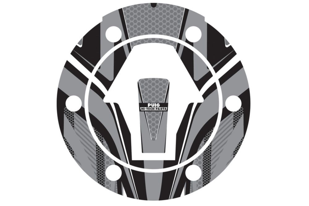 PUIG 3696U Tankdeckelabdeckungen Radikal passend fuer KTM 790 ADVENTURE Grau