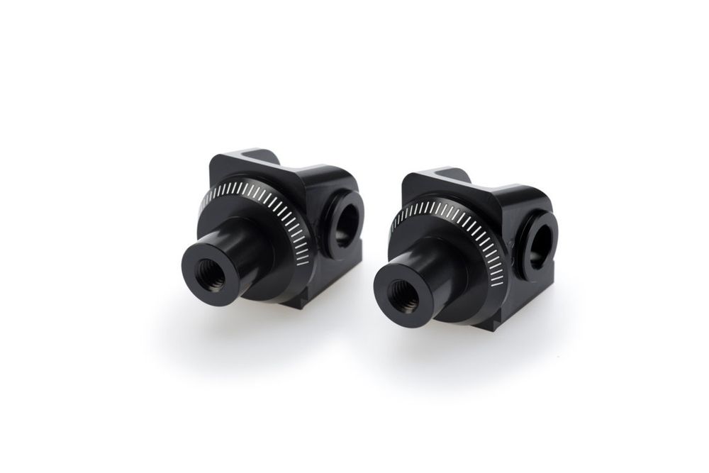 PUIG 7268N Adapter Fußrasten passend fuer KTM 990 SUPERMOTO Schwarz